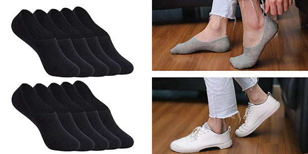 pack de calcetines invisibles unisex oferta