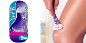 Pack Gillette Venus Swirl FlexiBall Maquinilla para mujer + 5 recambios barato en Amazon