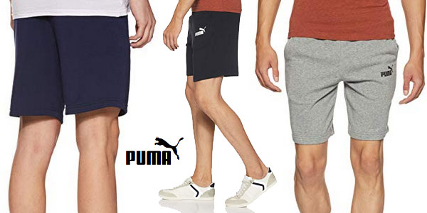 Pantalones deportivos cortos Puma ESS Sweat TR chollo en Amazon