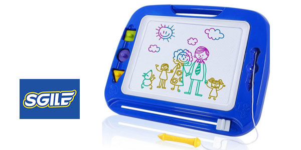 Pizarra magnética infantil Sgile de dibujo barata en Amazon