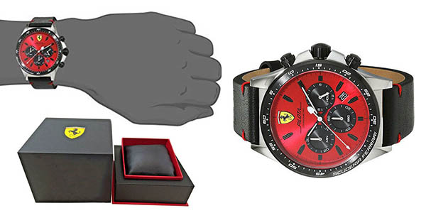 reloj de pulsera Ferrari para hombre chollo