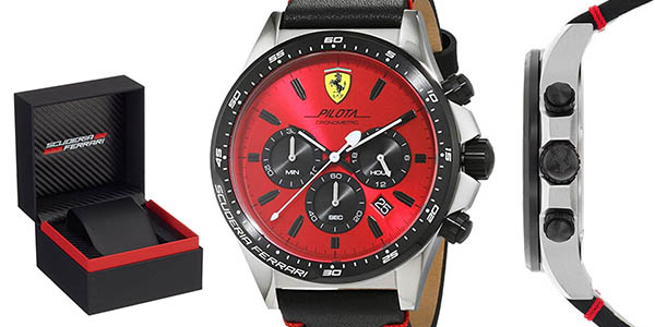 reloj sumergible Ferrari Scuderia relación calidad-precio estupenda