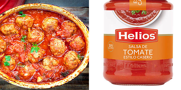 salsa de tomate Helios estilo casero oferta