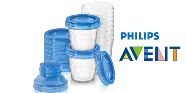 Pack x10 vasos Philips Avent (SCF618/10) de 180ml para alimentación infantil barato en Amazon