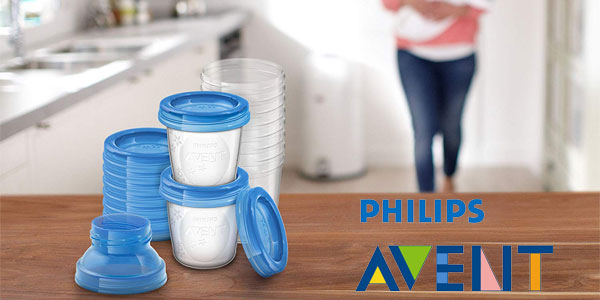 Pack x10 vasos Philips Avent (SCF618/10) de 180ml para alimentación infantil chollazo en Amazon