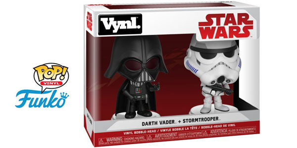 Funko Star Wars Darth Vader + Stormtrooper (31616) barato en Amazon