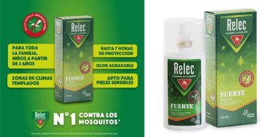 Spray Relec Sensitive Fuerte Familiar Eficaz Antimosquitos de 75 ml barato en Amazon