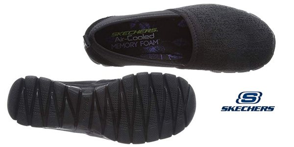 Zapatillas sin cordones Skechers Ez Flex 3.0-Quick Escapade para mujer chollo en Amazon