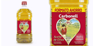 Garrafa de 2 litros de aceite Carbonell 0,4 litros barato en Amazon