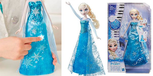 Elsa Vestido Musical de Frozen en oferta