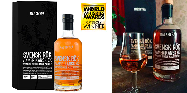 Chollo Whisky premium Mackmyra Svensk Rök American Oak de 700 ml
