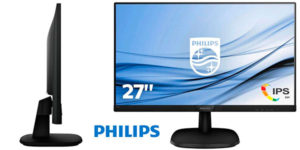 Chollo Monitor Philips 273V7QDAB IPS LCD Full HD de 27" con altavoces