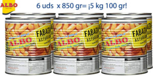 Chollo Pack de fabada asturiana Albo