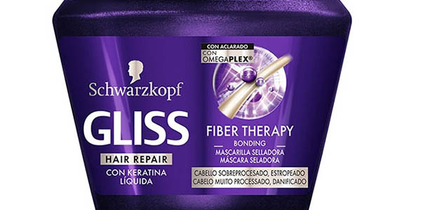 Gliss Fiber Therapy mascarilla para pelo dañado oferta