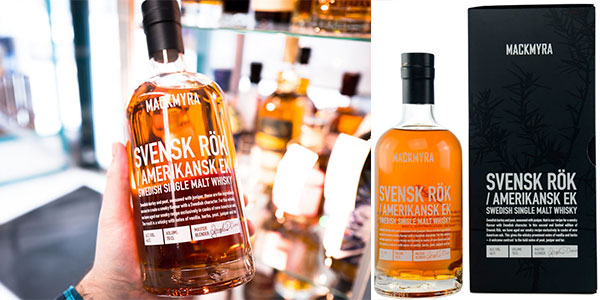 Whisky premium Mackmyra Svensk Rök American Oak de 700 ml barato