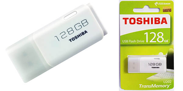 Pendrive Toshiba TransMemory U202 de 128 GB