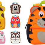 Mochilas infantiles con animales 3D