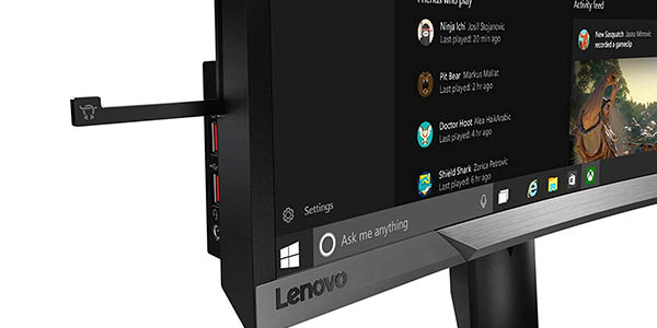 Monitor curvo Lenovo Y27F de 27" Full HD en Amazon