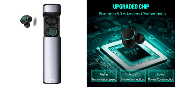 Auriculares inalámbricos TWs Bluetooth 5.0 Arbily baratos en Amazon