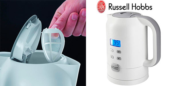 Chollo Hervidor de agua eléctrico Russell Hobbs Precision Control de 2.200 W