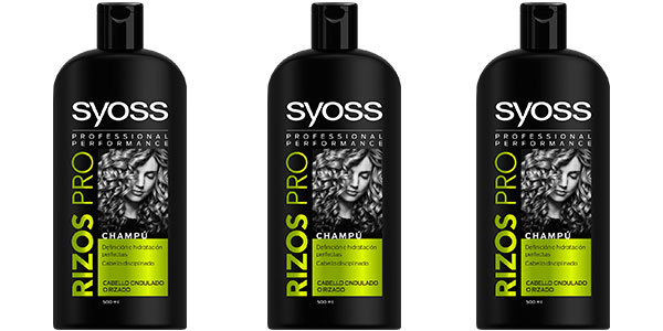 Chollo Pack de champú Syoss Rizos Pro