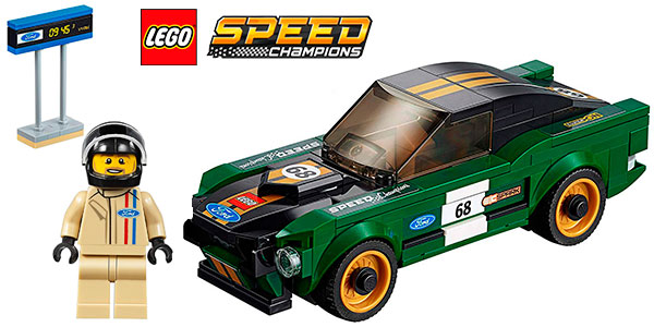 Chollo Set Ford Mustang Fastback de 1968 de LEGO Speed Champions 