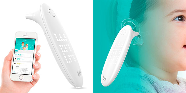 Chollo Termómetro de oído Earmo con Bluetooth