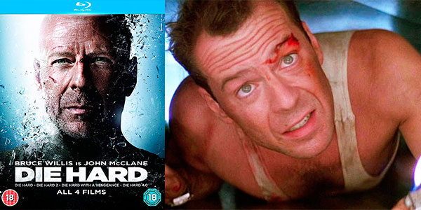 Chollo Tetralogía Die Hard (La Jungla de Cristal) en Blu-ray