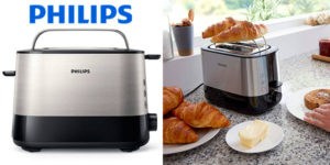 Chollo Tostador Philips Daily HD2637/90 de 950 W con doble ranura