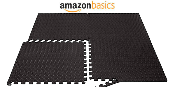 Esterilla de ejercicios AmazonBasics con piezas interconectables barata