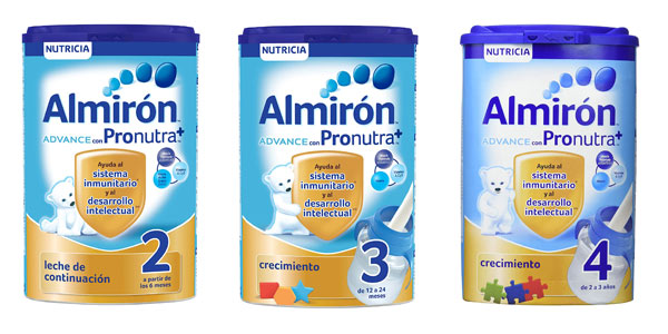 Leche de continuación infanti Almirón Advance Pronutra barata en Amazon