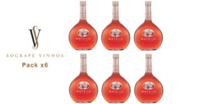 Pack x6 Vino rosado Mateus de 750 ml/ud barato en Amazon