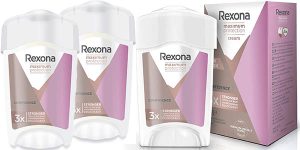 Pack x3 Desodorante Rexona Antitranspirante Maximum Protection Cream