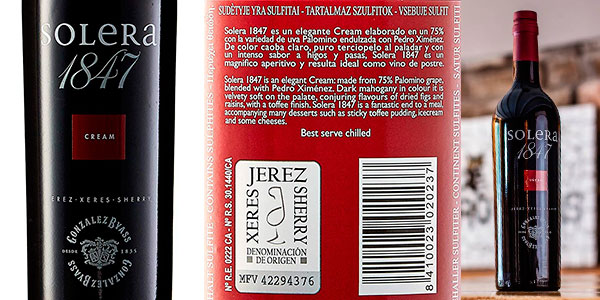 Pack de Vino Solera 1847 Cream con DO Jerez barato