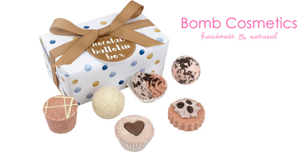 Set 6 bombas de baño Bomb Cosmetics Ballotin Box en caja regalo barato en Amazon