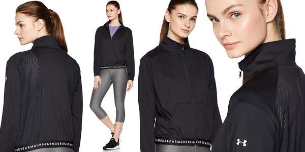 Sudadera Under Armour UA HG Armour Full Zip chollazo para mujer