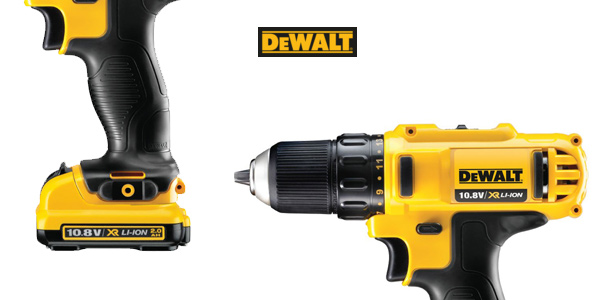 Taladro Atornillador DEWALT DCD710D2-QW con batería de litio 10.8V chollazo en Amazon