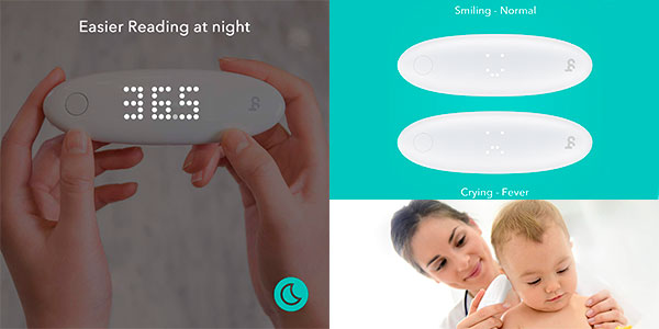 Termómetro de oído Earmo con Bluetooth barato