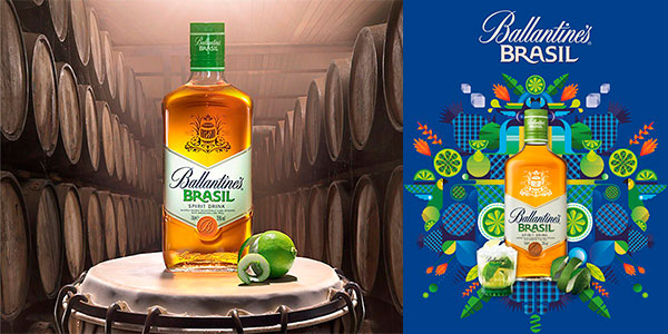 Whisky Ballantine's Brasil de 700 ml barato