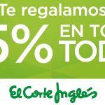 15% de regalo en todo en El Corte Inglés