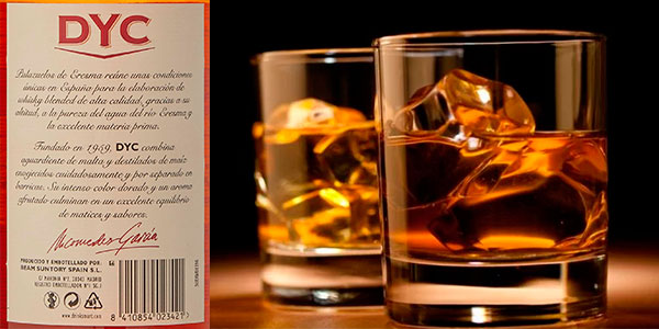 Whisky DYC Doble Destilación de 1 litro en oferta