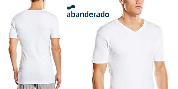 Camiseta manga corta Abanderado Termal para hombre chollo en Amazon