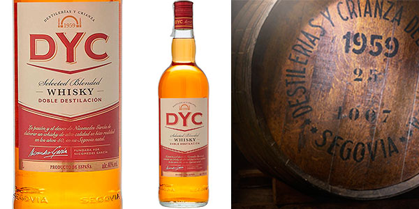Chollo Whisky DYC Doble Destilación de 1 litro