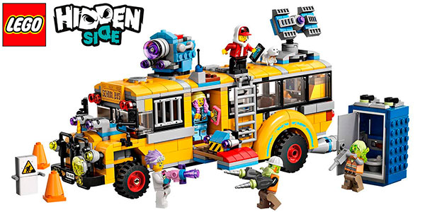 Chollo Autobús de Intercepción de LEGO Hidden Side con 6 minifiguras