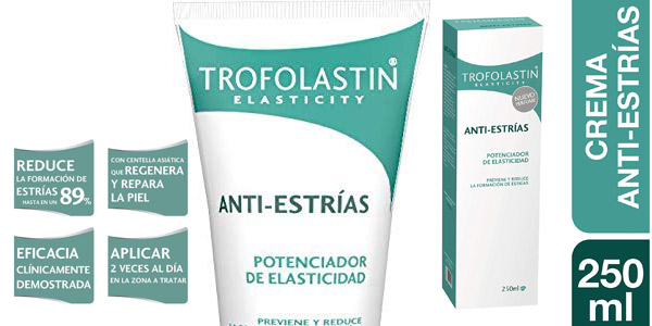 Trofolastin Crema Antiestrías de 250 ml barata en Amazon