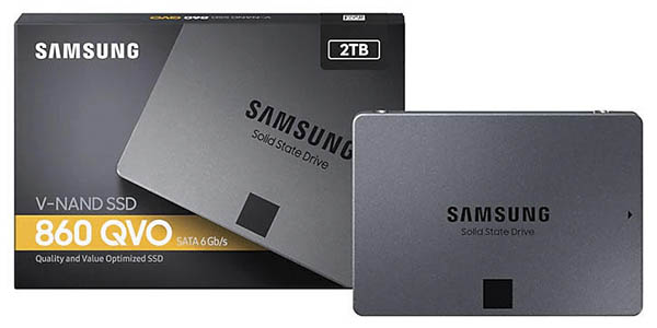 Disco SSD Samsung 860 QVO de 2 TB