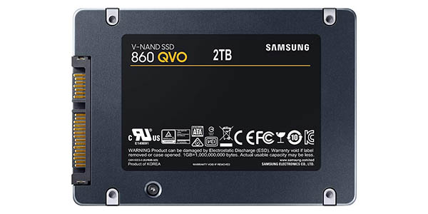 Disco SSD Samsung 860 QVO de 2 TB en Amazon