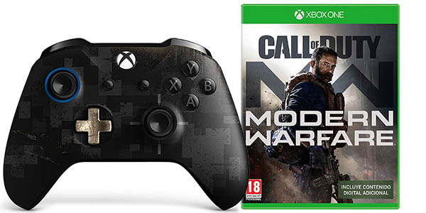 Mando inalámbrico Xbox One + Call of Duty: Modern Warfare