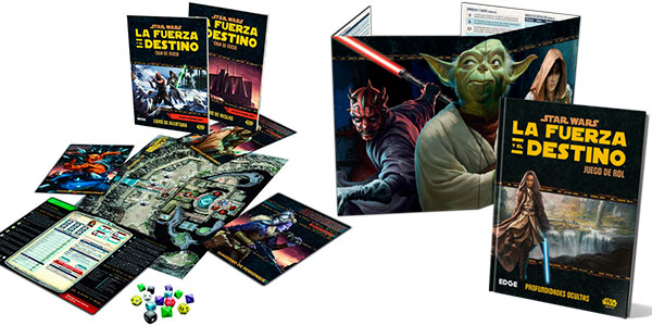 Manual del juego de rol Star Wars: La Fuerza y el Destino barato