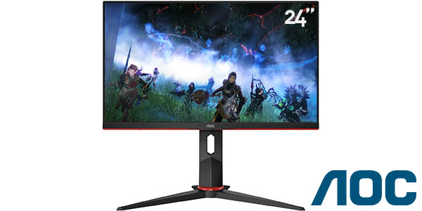 Monitor gaming AOC 24G2U de 24" Full HD 144 Hz e-Sports
